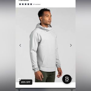 BYLT Elite + Drop-cut Pullover storm Men’s Sz. M